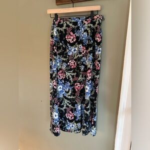 VTG Floral Maxi Skirt